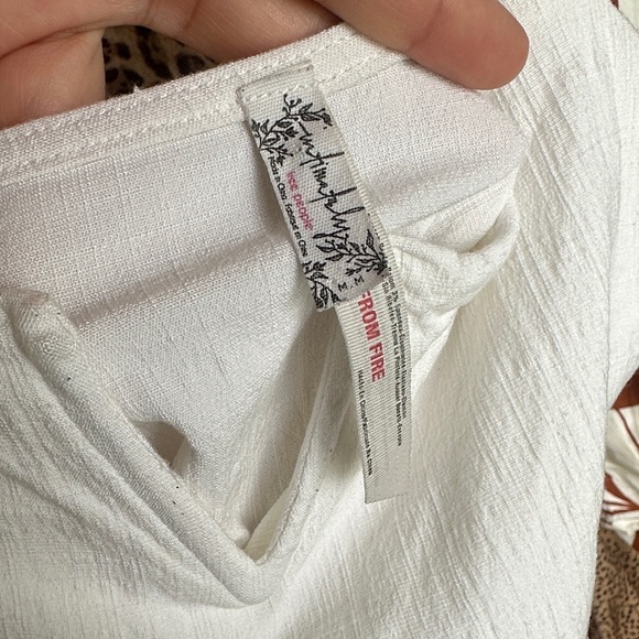 Free People White Bodysuit - Picture 2 of 3